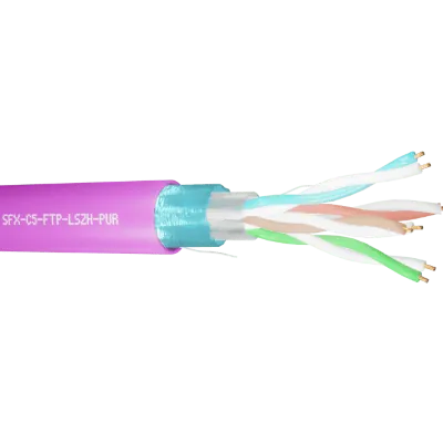 Read more on Securi-Flex SFX/C5-FTP-LSZH-PUR-305 | Data Cable Cat5e 4 Pairs FTP LSZH Purple (305m)