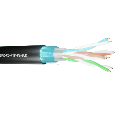 Read more on Securi-Flex SFX/C5-FTP-PE-BLK-305 | Data Cable Cat5e 4 Pairs FTP PE Black (305m)