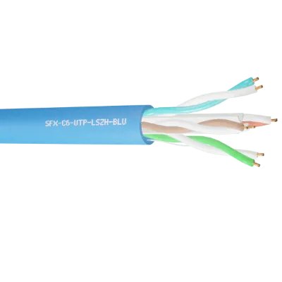 Read more on Securi-Flex SFX/C6-UTP-LSZH-BLU-305 | Data Cable Cat6 4 Pairs UTP LSZH Blue (305m)