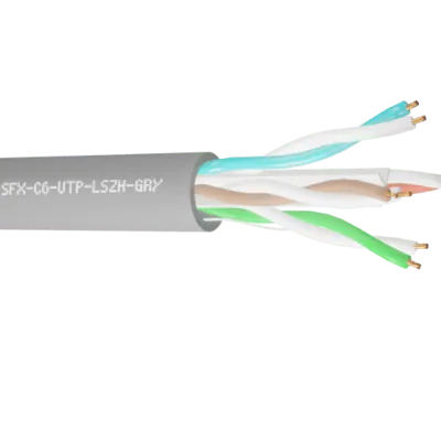 Read more on Securi-Flex SFX/C6-UTP-LSZH-GRY-305 | Data Cable Cat6 4 Pairs UTP LSZH Grey (305m)