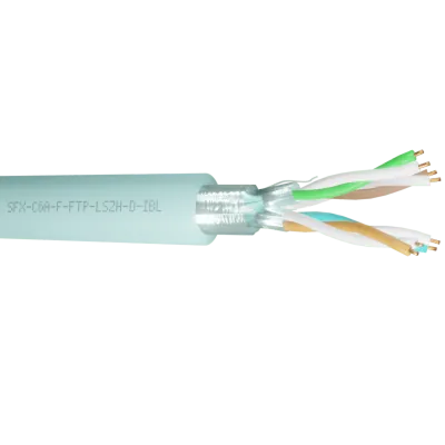 Read more on Securi-Flex SFX/C6A-F-FTP-LSZH-D-IBL-1 | Data Cable Cat6A 4 Pairs F/FTP Dca LSZH Ice Blue (1m)