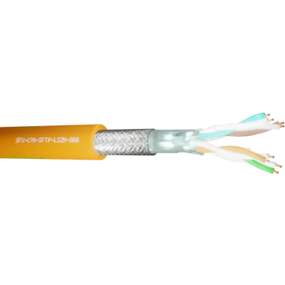 Read more on Securi-Flex SFX/C7A-S-FTP-LSZH-ORG-1 | Data Cable Cat7A 4 Pairs S/FTP LSZH Orange (1m)