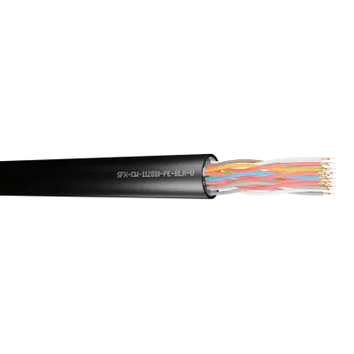 Read more on Securi-Flex SFX/CW1128-10-PE-BLK-U-100 | Telephone Cable CW1128 10 Pairs 0.5mm PJ Filled PE Black (100m)