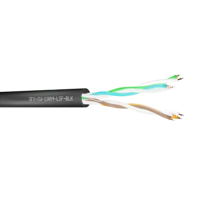 Read more on Securi-Flex SFX/CW1308-4-LSF-BLK-100 | Telephone Cable CW1308 4 Pairs LSF Black (100m)