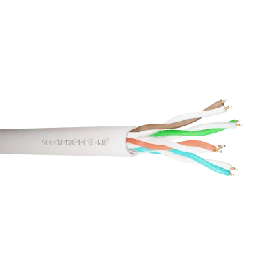 Read more on Securi-Flex SFX/CW1308-4-LSF-WHT-100 | CW1308 Telephone Cable 4 Pairs LSF White (100m)
