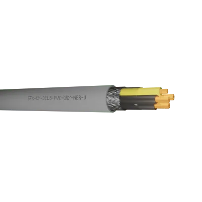 Read more on Securi-Flex SFX/CY-3C-1.5-PVC-GRY-NBR-U-1 | CY Cable Flexible 1.5mm 3 Core Numbered Cores PVC Grey (1m)