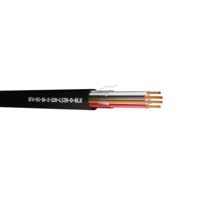 Read more on Securi-Flex SFX/DS-16-2-12A-LSZH-D-BLK-1 | Defence Standard Control Cable 16 x 0.2mm 12 Core TCWB Unscreened Dca UV LSZH Black (1m)