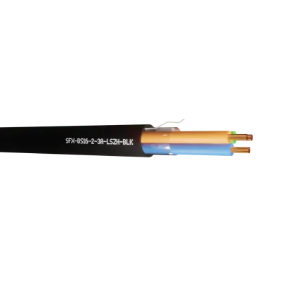 Read more on Securi-Flex SFX/DS-16-2-3A-LSZH-BLK-100 | Defence Standard Control Cable 16 x 0.2mm 3 Core Unscreened UV LSZH Black (100m)