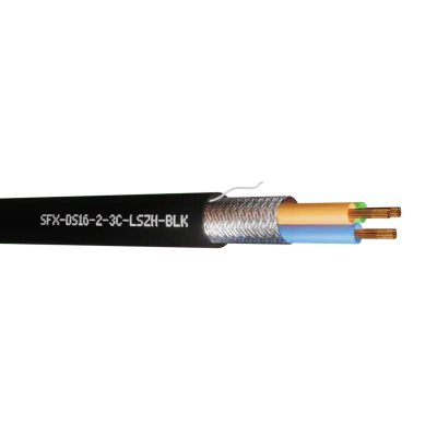 Read more on Securi-Flex SFX/DS-16-2-3C-LSZH-BLK-100 | Defence Standard Control Cable 16 x 0.2mm 3 Core TCWB Screened UV LSZH Black (100m)