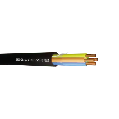 Read more on Securi-Flex SFX/DS-16-2-4A-LSZH-D-BLK-100 | Defence Standard Control Cable 16 x 0.2mm 4 Core Unscreened Dca UV LSZH Black (100m)