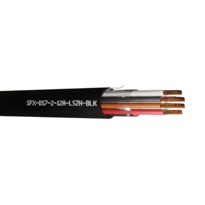 Read more on Securi-Flex SFX/DS-7-2-12A-LSZH-BLK-100 | Defence Standard Control Cable 7 x 0.2mm 12 Core Unscreened UV LSZH Black (100m)