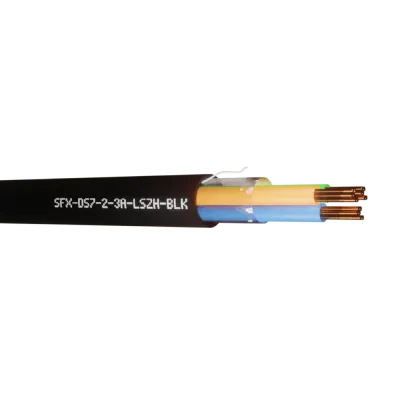 Read more on Securi-Flex SFX/DS-7-2-3A-LSZH-BLK-100 | Defence Standard Control Cable 7 x 0.2mm 3 Core Unscreened UV LSZH Black (100m)
