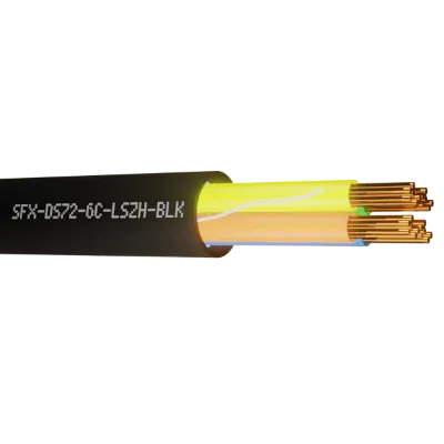 Read more on Securi-Flex SFX/DS-7-2-4A-LSZH-BLK-100 | Defence Standard Control Cable 7 x 0.2mm 4 Core Unscreened UV LSZH Black (100m)