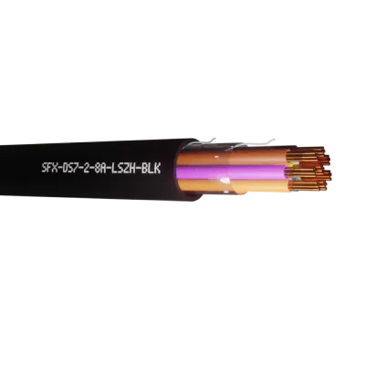 Read more on Securi-Flex SFX/DS-7-2-8A-LSZH-BLK-100 | Defence Standard Control Cable 7 x 0.2mm 8 Core Unscreened UV LSZH Black (100m)