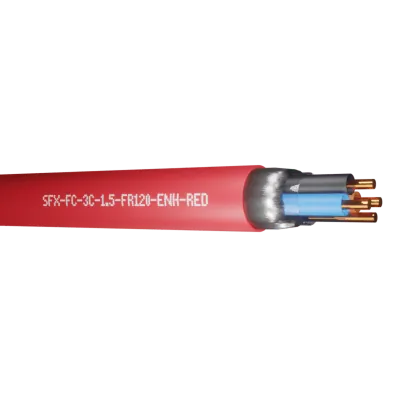 Read more on Securi-Flex SFX/FC-3C-1.5-FR120-ENH-RED-1 | Fire Rated Cable 1.5mm 3 Core 300/500V Red Enhanced FLAME-FLEX 120 (1m)