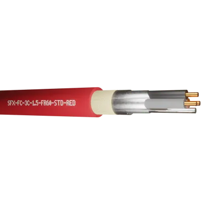 Read more on Securi-Flex SFX/FC-3C-1.5-FR60-STD-RED-100 | Fire Rated Cable 1.5mm 3 Core 300/500V Red Standard FLAME-FLEX 60 (100m)