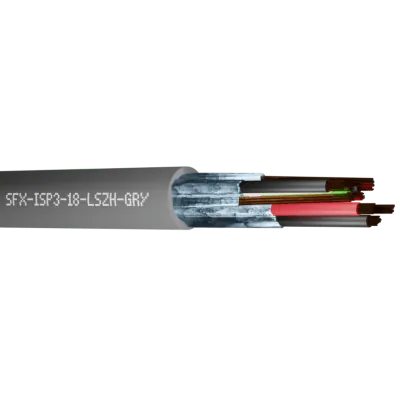 Read more on Securi-Flex SFX/ISP3-18-LSZH-GRY-100 | Belden Cable ISP3-18 3 Pairs 18AWG Individual Foil Screen 600V LSZH Grey 9773 (100m)
