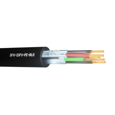 Read more on Securi-Flex SFX/ISP3-PE-BLK-1 | Belden Cable ISP3 3 Pairs 22AWG Individual Foil Screen 600V PE Black 8777 (1m)