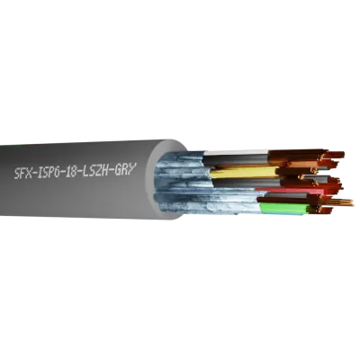 Read more on Securi-Flex SFX/ISP6-18-LSZH-GRY-1 | Belden Cable ISP6 6 Pairs 18AWG Individual Foil Screen 600V LSZH Grey 9774 (1m)