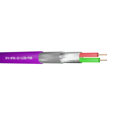 Read more on Securi-Flex SFX/OFB1-22-LSZH-PUR-1 | Modbus Cable OFB1-22 1 Pair 22AWG Overall Foil and Braid Screen 600V LSZH Purple 3079A (1m)