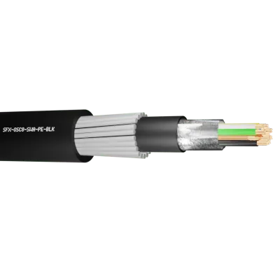 Read more on Securi-Flex SFX/OSC8-SWA-PE-BLK-1 | Belden Cable OSC8 8 Core 24AWG Overall Foil Screen 600V SWA PE Black 9538 (1m)