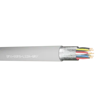 Read more on Securi-Flex SFX/OSP8-LSZH-GRY-1 | Belden Cable OSP8 8 Pair 24AWG Overall Foil Screen 600V LSZH Grey 9508 (1m)