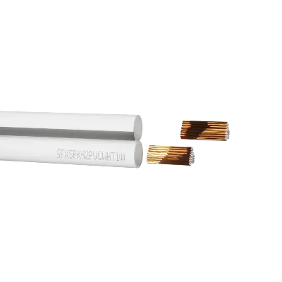 Read more on Securi-Flex SFX/SPK-42-PVC-WHT-100 | Speaker Cable 2 Core 42x0.2mm (1.5mm) White PVC (100m)