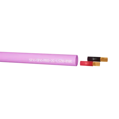 Read more on Securi-Flex SFX/SPK-PRO-2C-LSZH-PNK-100 | Speaker Cable 2 Core BC 30x0.25mm 16AWG Pink LSZH (100m)