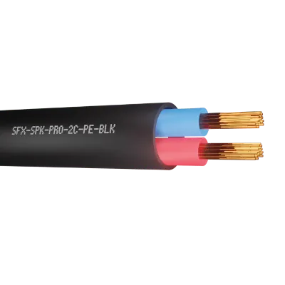 Read more on Securi-Flex SFX/SPK-PRO-2C-PE-BLK-100 | Speaker Cable 2 Core BC 30x0.25mm 16AWG PE Black (100m)