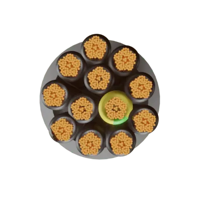 44065-2 Securi-Flex SFX/YY-12C-1.5-LSZH-GRY-NBR-U-1 | YY Cable Flexible 1.5mm 12 Core Numbered Cores LSZH Grey (1m)