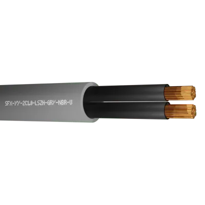 Read more on Securi-Flex SFX/YY-2C-1.0-LSZH-GRY-NBR-U-100 | YY Cable Flexible 1mm 2 Core Numbered Cores LSZH Grey (100m)