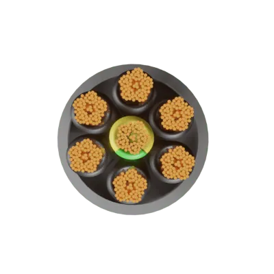 44060-2 Securi-Flex SFX/YY-7C-0.75-LSZH-GRY-NBR-U-100 | YY Cable Flexible 0.75mm 7 Core Numbered Cores LSZH Grey (100m)