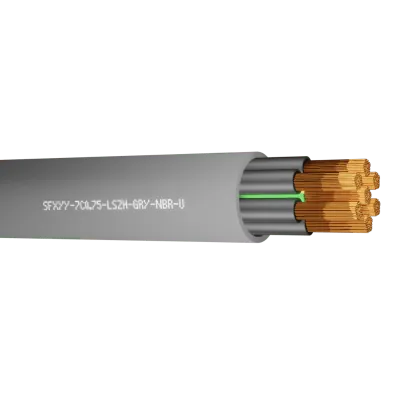 Read more on Securi-Flex SFX/YY-7C-0.75-LSZH-GRY-NBR-U-100 | YY Cable Flexible 0.75mm 7 Core Numbered Cores LSZH Grey (100m)