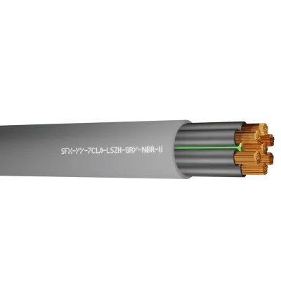 Read more on Securi-Flex SFX/YY-7C-1.0-LSZH-GRY-NBR-U-1 | YY Cable Flexible 1mm 7 Core Numbered Cores LSZH Grey (1m)