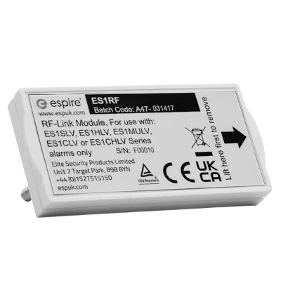 Read more on ESP ES1RF | Espire RF Module For Mains Powered Alarms
