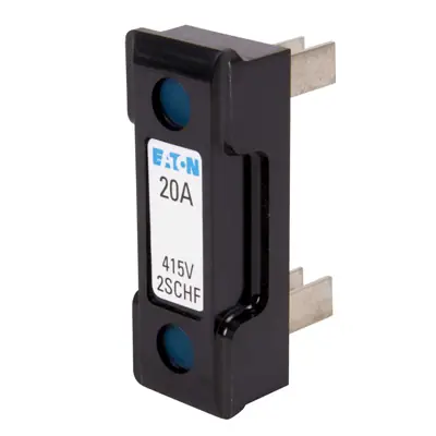 Read more on Eaton 2SCHF | 20A Moulded Fuse Carrier & HRC Fuse, Black