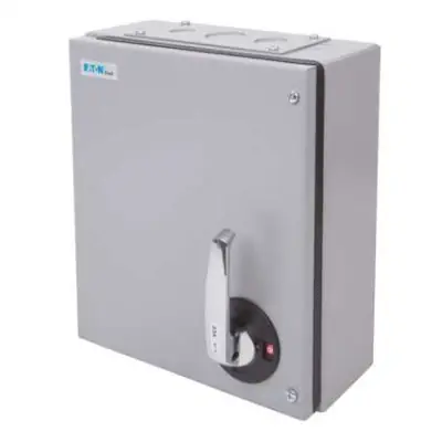 Read more on Eaton 60KXTNC2F | Exel 2 351x310x173mm 63A 415V 3 Pole + Neutral Metal Fused Switch Disconnector, Grey