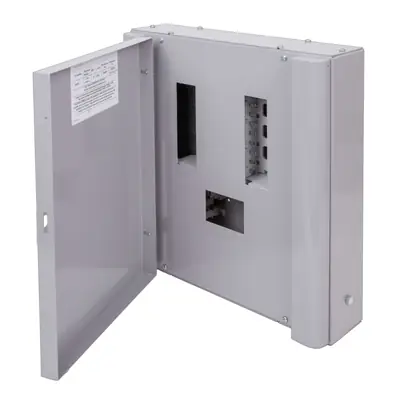Read more on Eaton EBM61 | Memshield 3 125A 6 Way Type B Triple Pole + Neutral TPN Distribution Board without Incomer, Metal