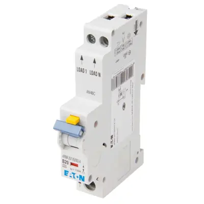 Read more on Eaton EMBH120R30C | Memshield 3 20A 30mA 10kA Type B Single Pole SP RCBO
