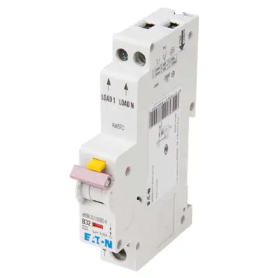 Read more on Eaton EMBH132R30C | Memshield 3 32A 30mA 10kA Type B Single Pole SP RCBO