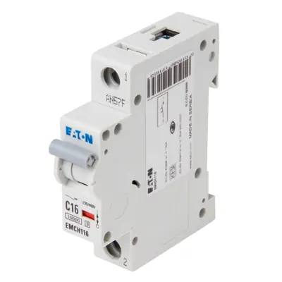 Read more on Eaton EMCH116 | Memshield 3 16A 10kA Type C Single Pole SP MCB