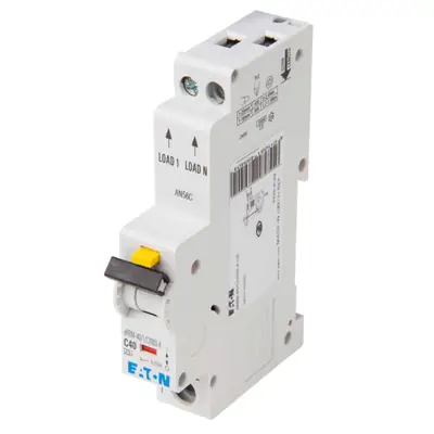 Read more on Eaton EMCH140R30C | Memshield 3 40A 30mA 10kA Type C Single Pole SP RCBO