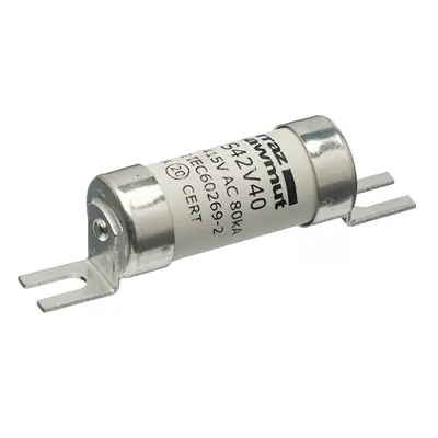 Read more on Europa BTIS42V63 | Mersen 63A Fuse 415V AC / 250V DC HRC TIS Type A3 General Purpose with Off Set Tags