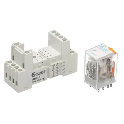 Read more on Europa CRB50 | 14 Pin Industrial Relay Base Octal Socket Turret Terminal