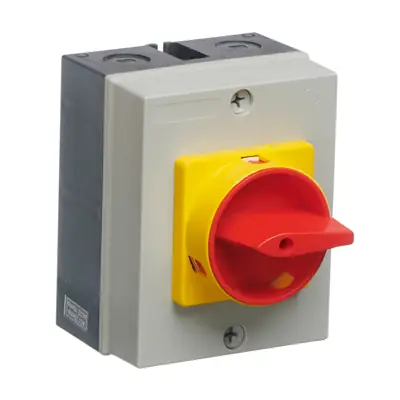 Read more on Europa LB324P | 152 x 140 x 144mm 32A 4 Pole Weatherproof Rotary Isolator Switch