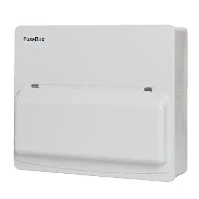 Read more on FuseBox F2004RA | 63A 4 Way Consumer Unit RCD Board with 2x Blanks