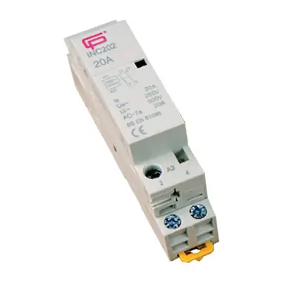 Read more on Fusebox INC202 | 20A 230V Double Pole DP Module Installation Contactor