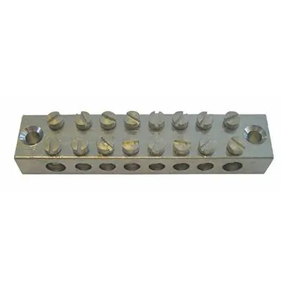 Read more on Greenbrook 8WEB | 8 Way Brass Double Pole Earth Block