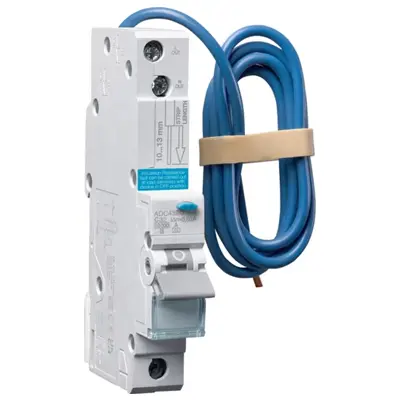 Read more on Hager ADC432U | 32A 30mA 10kA Type C Single Pole SP RCBO