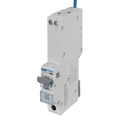 Read more on Hager ARR920U | 20A 30mA 6kA 1 Module Type B Single Pole + Neutral SPN AFDD Combined RCBO